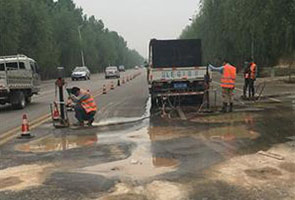 山南公路压浆